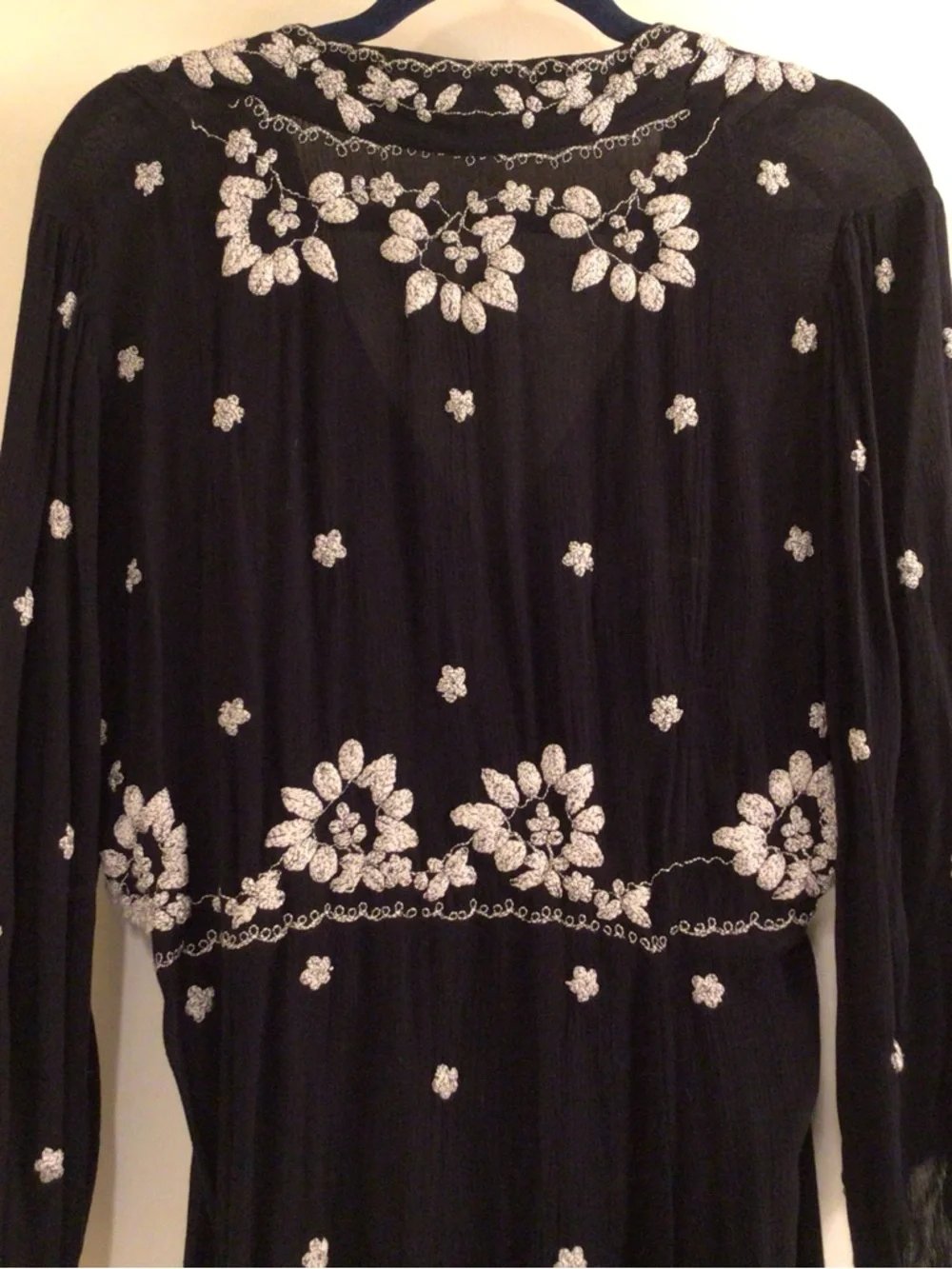 Free People /Fable Embroidered Midi Dress Size Large- NWOT - Picture 10 of 16